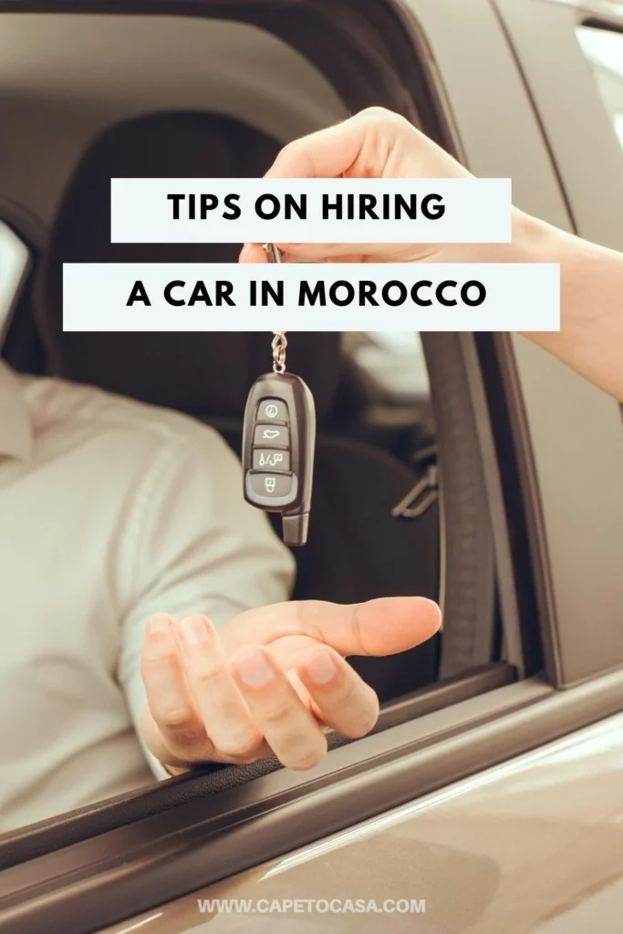 hiring a car in morocco