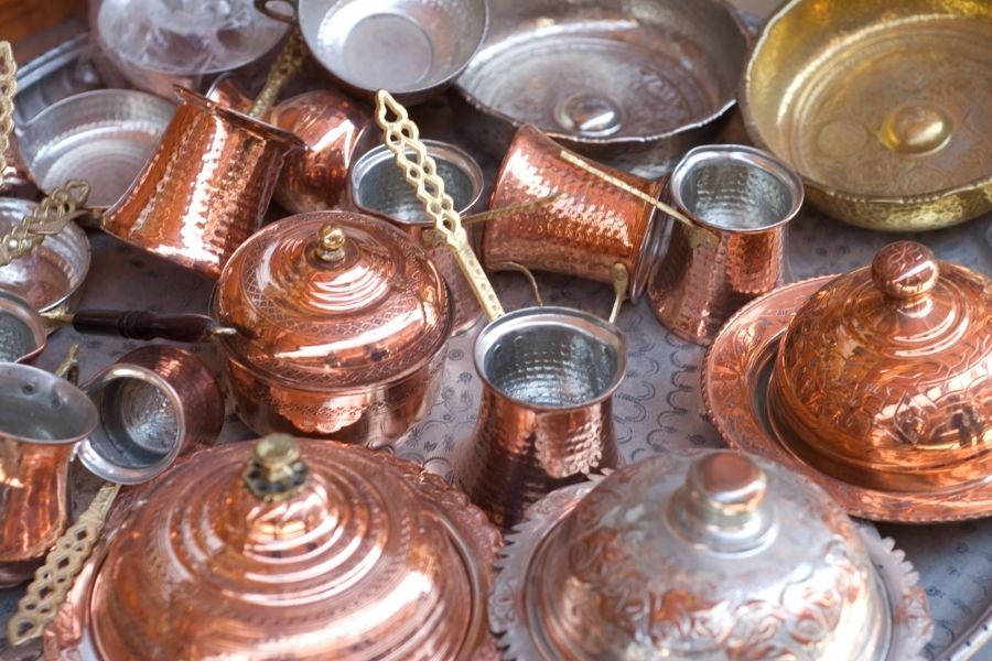 turish souvenirs copper