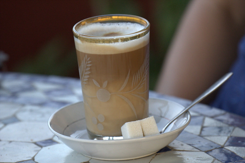 Coffee cream in Morocco