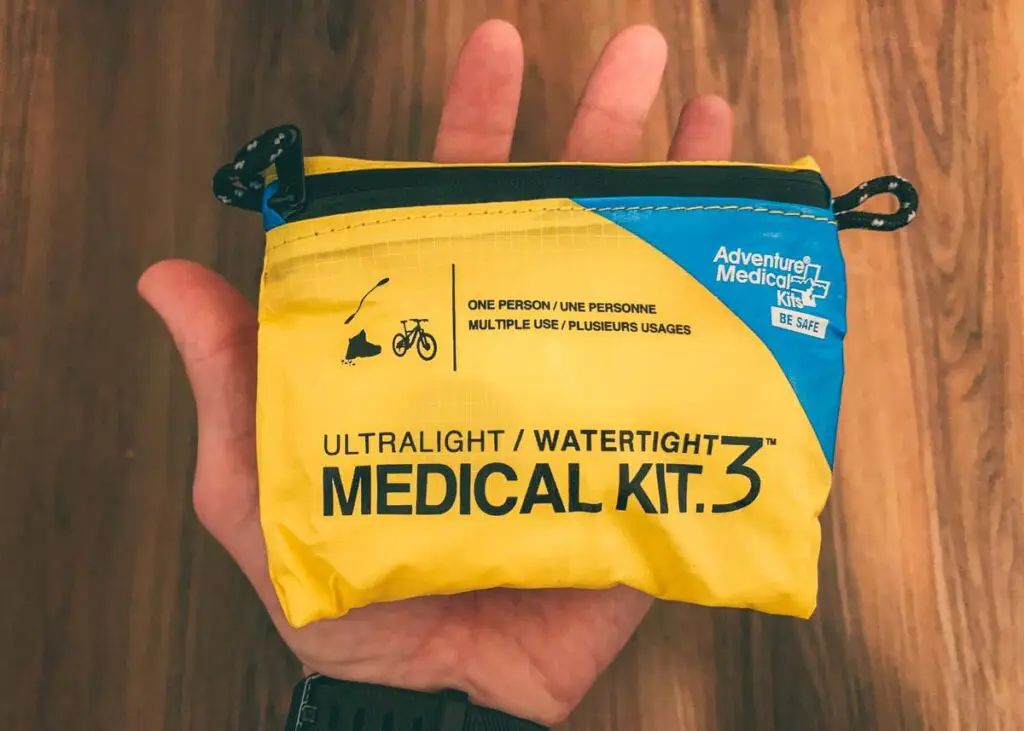 Backpacking essential items- First aid kit