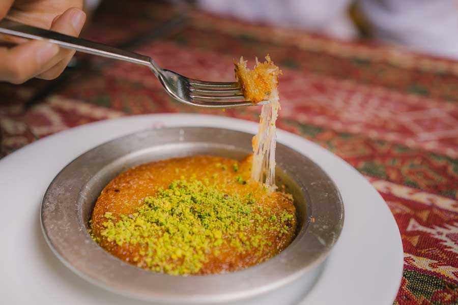 Turkish food- Kunefe