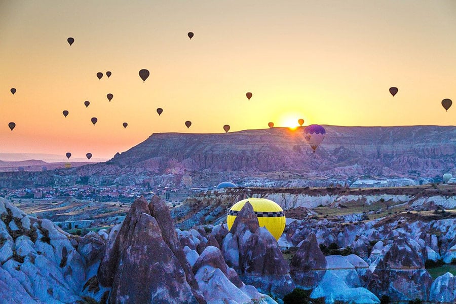 cappadocia itinerary Hot air ballooning