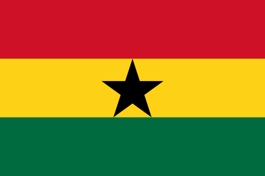 african flags ghana flag