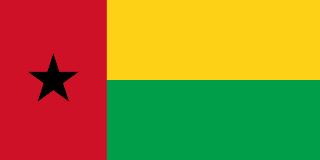 african flags guinea bissau