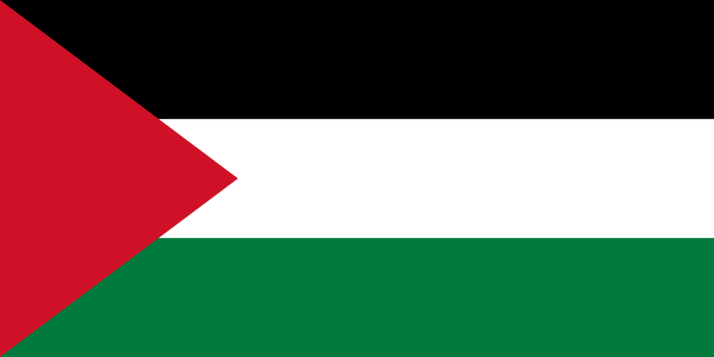 Middle Eastern Flags palestine