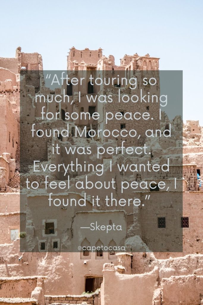 morocco quotes and captions