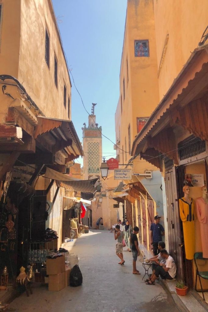 fez old medina alleys