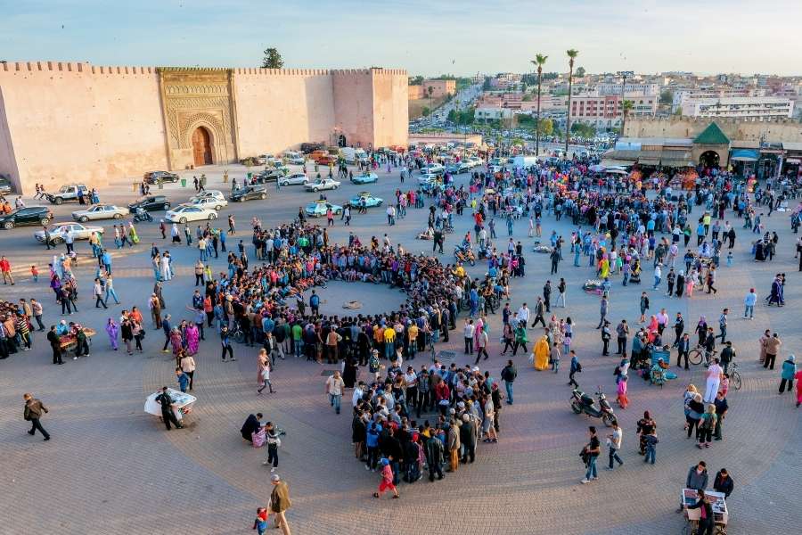 meknes morocco lehdim square