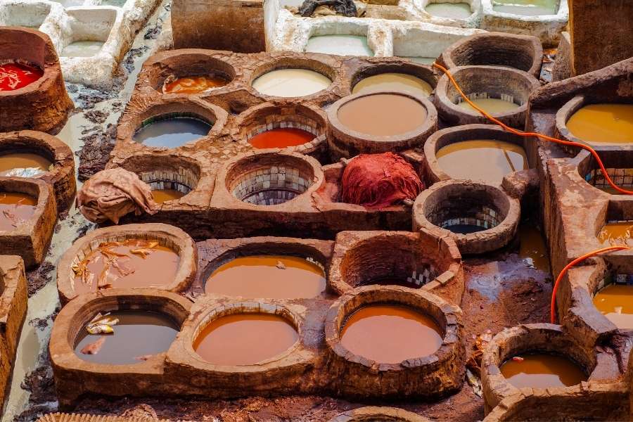 what-is-morocco-known-for-Leather Tanneries
