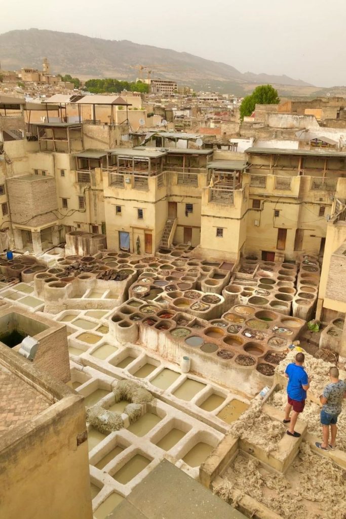 other tannery in fez medina