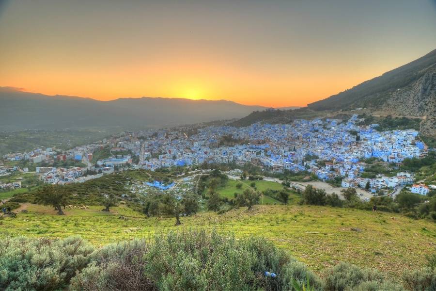 sunset-view-chefchaouen-morocco