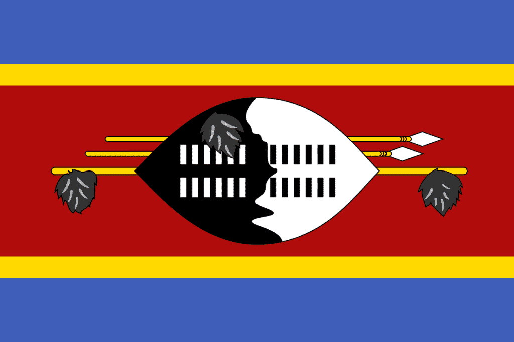 african flags swaziland eswatini