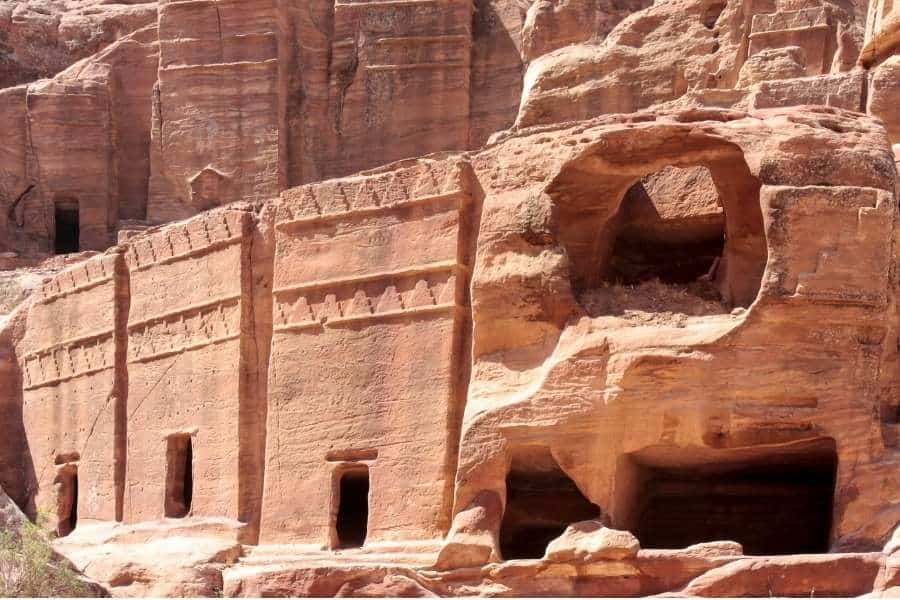 best hiking trails in the world Trek to Petra, Jordan