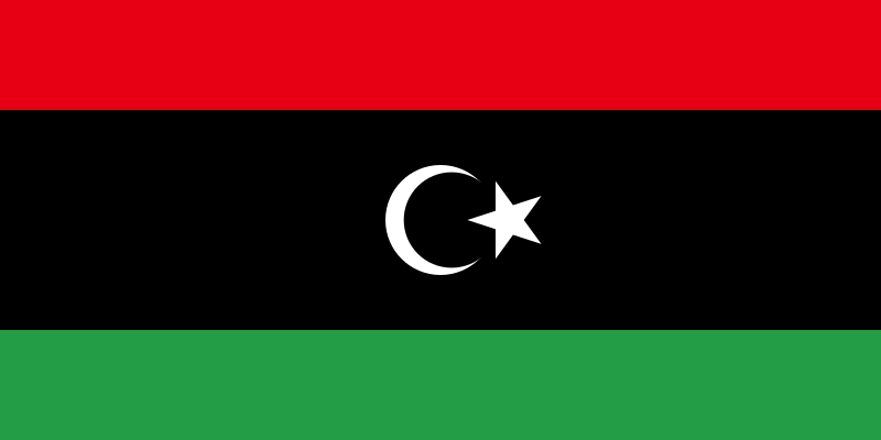 African flags_Lybia flag