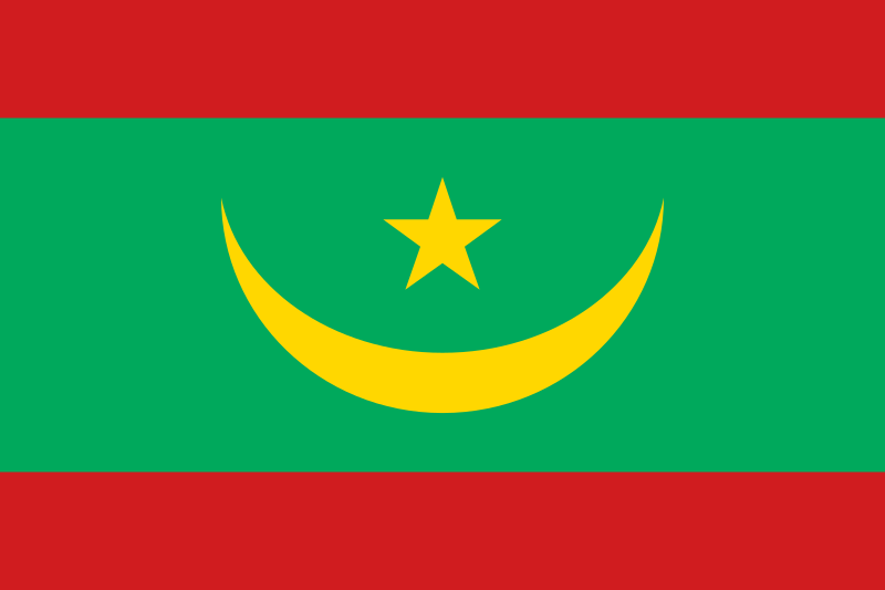 African flags_Mauritania