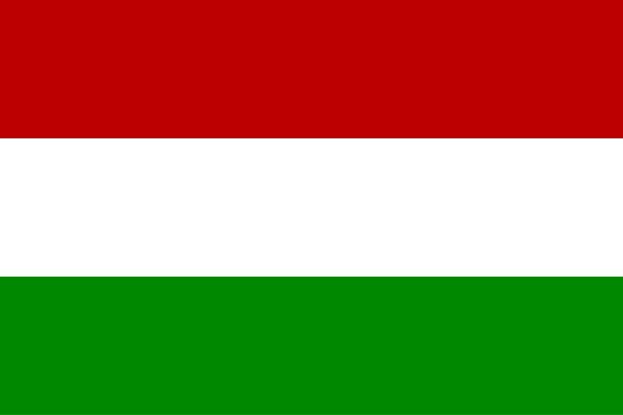 European flags-Hungary