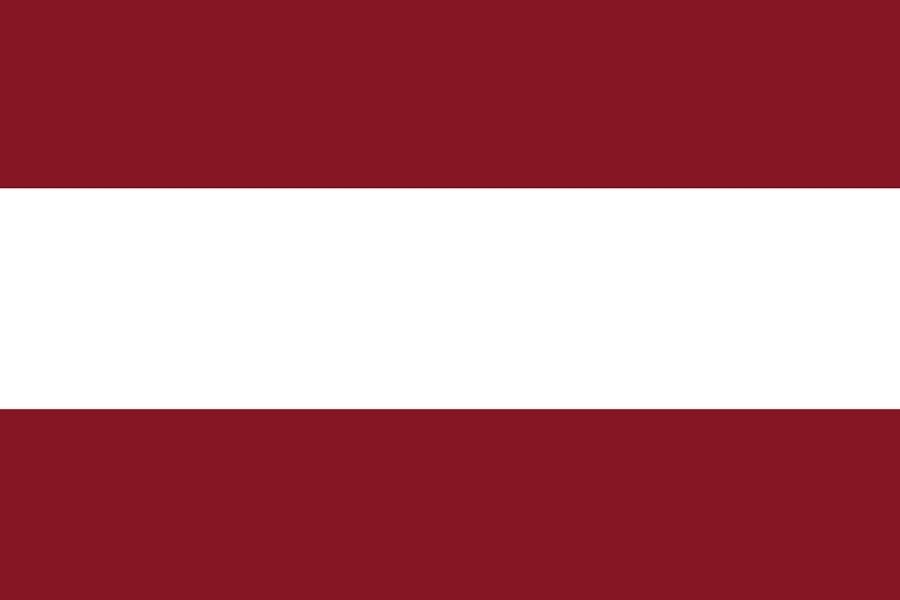 European flags-Latvia