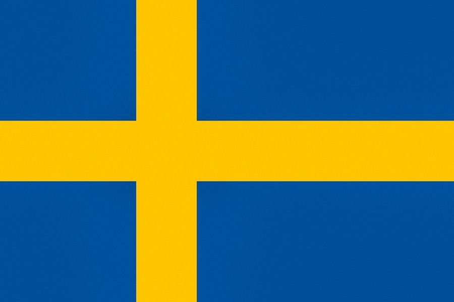 European flags-Sweden
