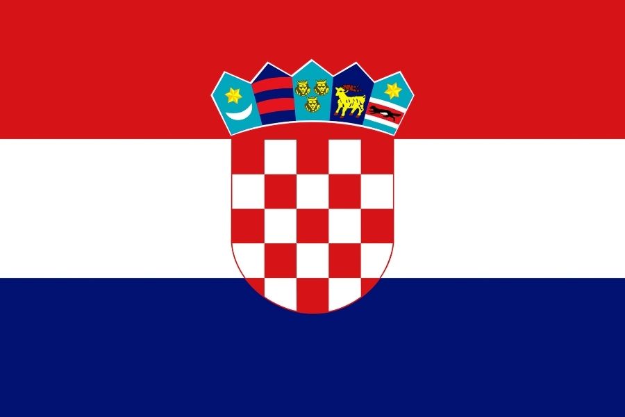 European flags_Croatia