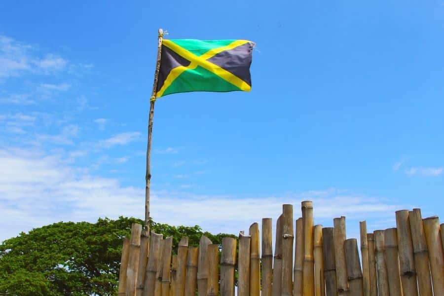 Caribbean flags: Jamaica  