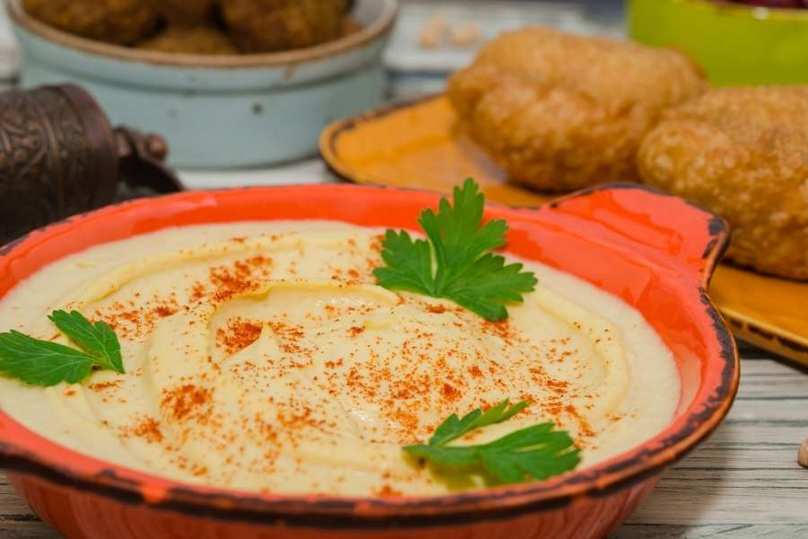 Lebanese food Hummus
