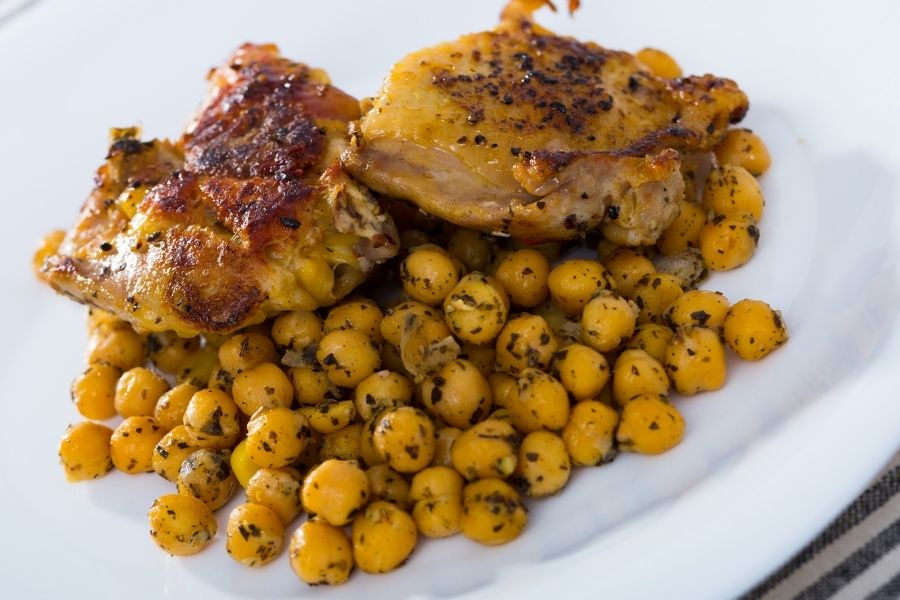 Tunisian-food-poulet-Meshi
