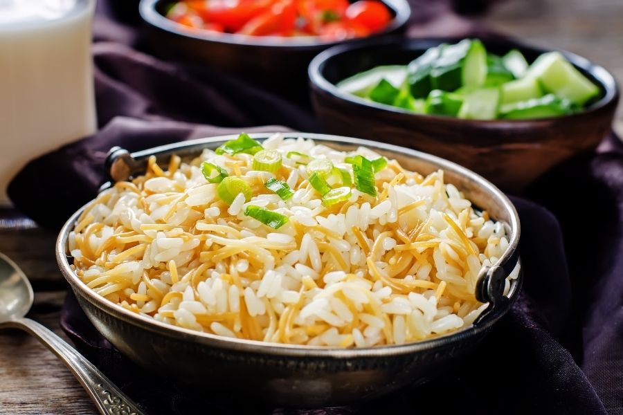 Middle-Eastern-Arabic-Rice-Dishes-Rice-Pilaf-With-Vermicelli