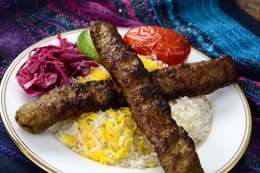 Persian-National-food-Chelo-Kabab