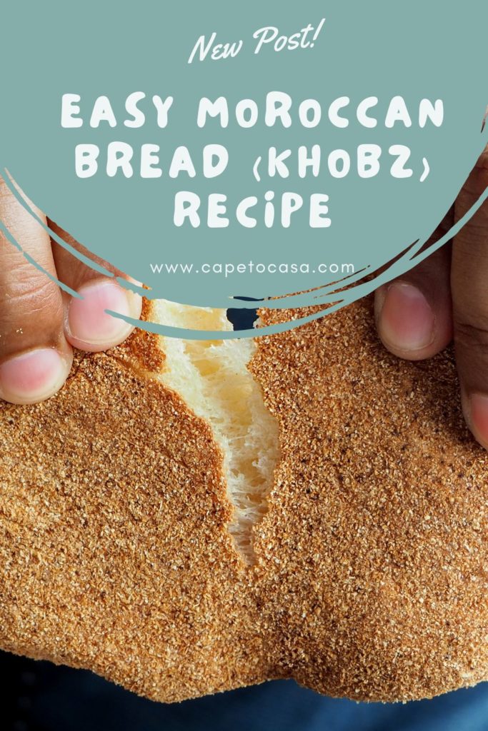 Easy moroccan khobz bread recipe to make