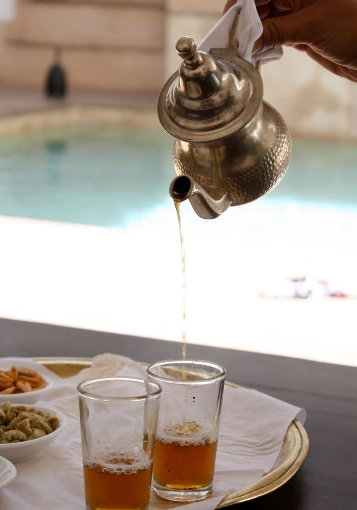 moroccan-mint-tea-after-spa-treatment