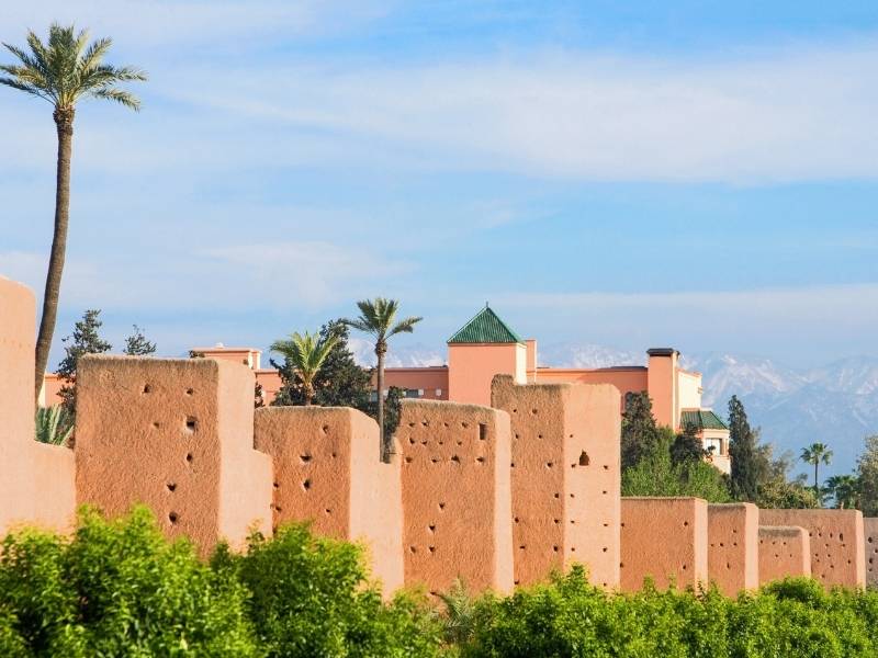 facts about Morocco marrakech walls