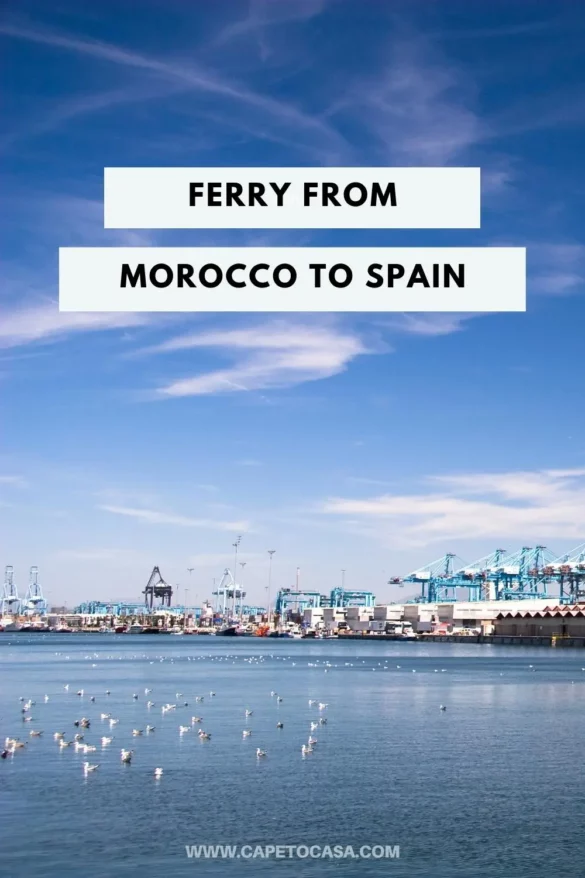 ferry morocco spain
