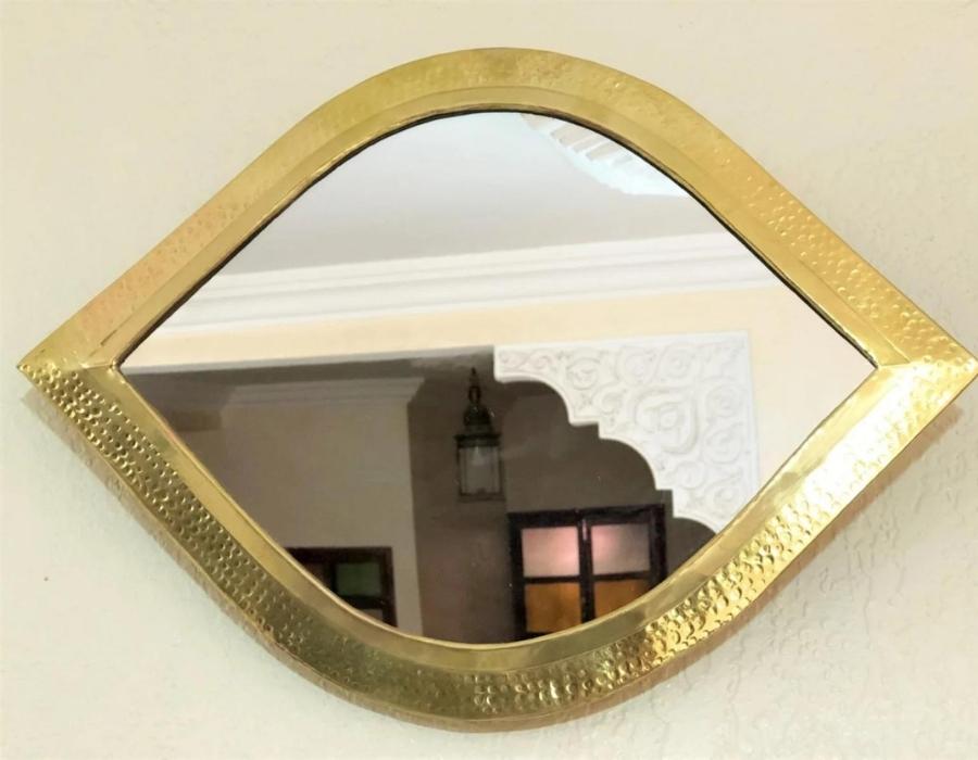 moroccan eye mirror