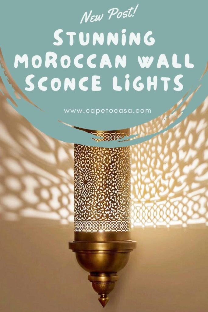 moroccan wall lights