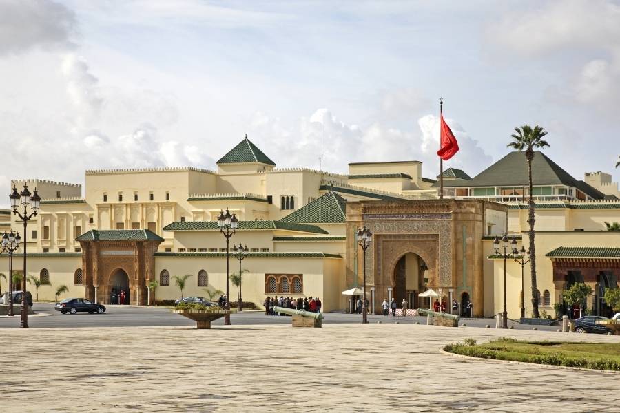 royal palace in rabat morocco