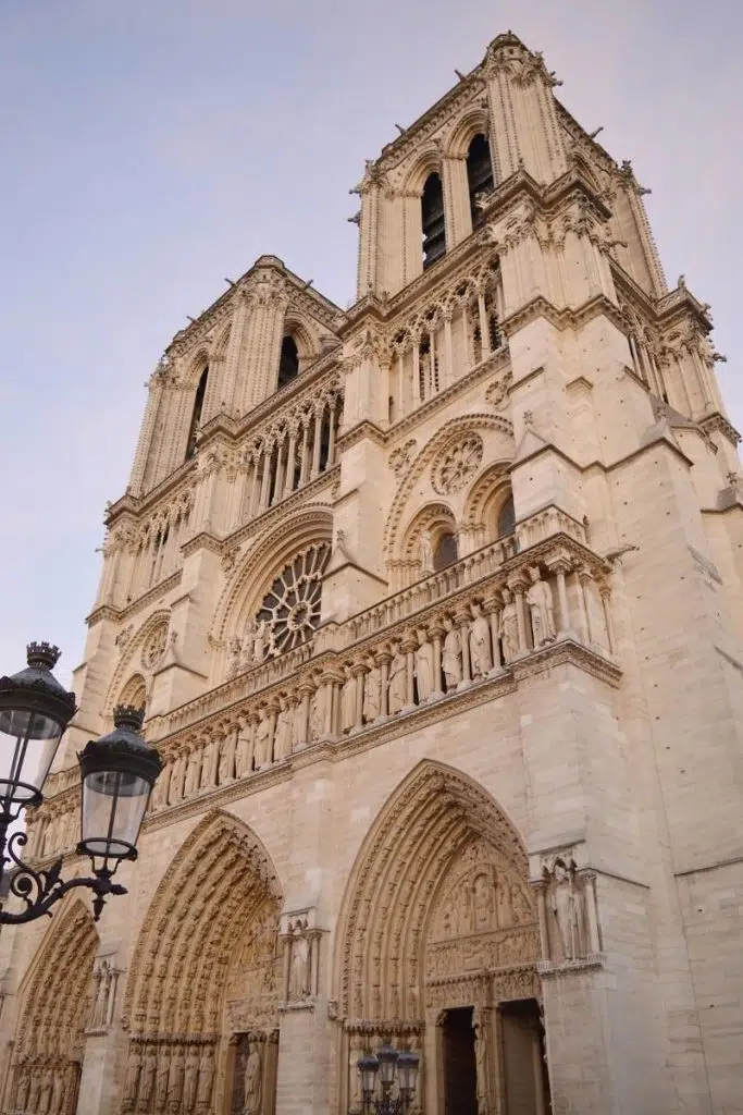 honeymoon paris Notre Dame Cathedral
