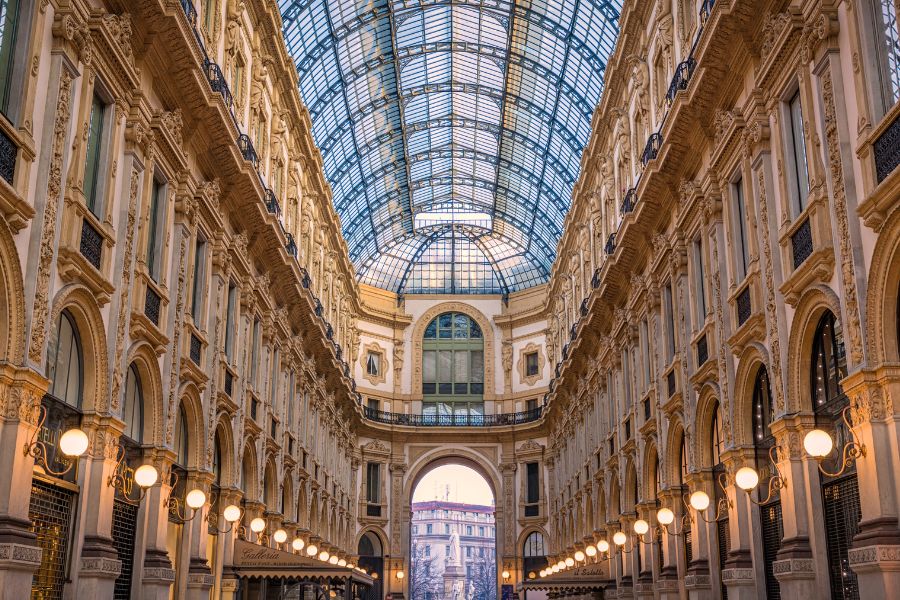 milan on a budget Galleria Vittorio Emanuele II
