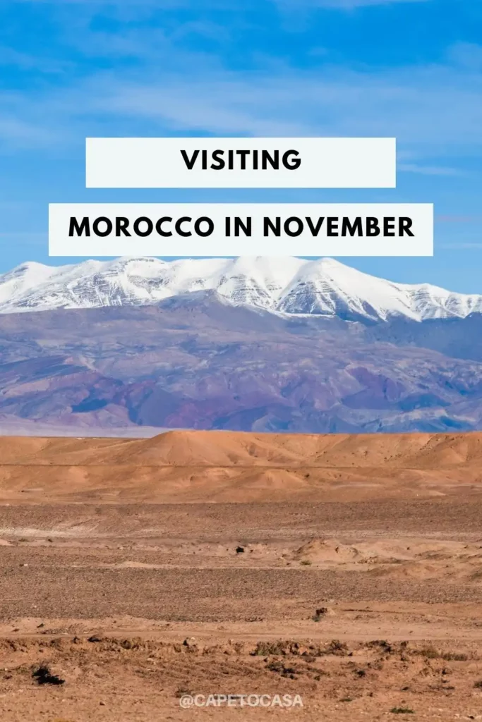 Morocco in november
