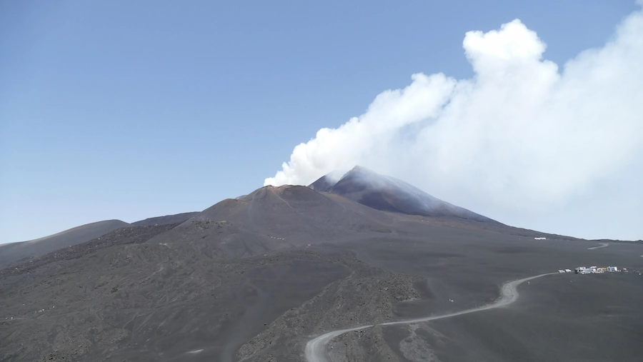 Mt Etna Crater