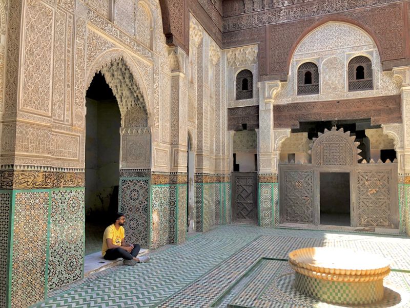 madrassa bou anania Meknes morocco