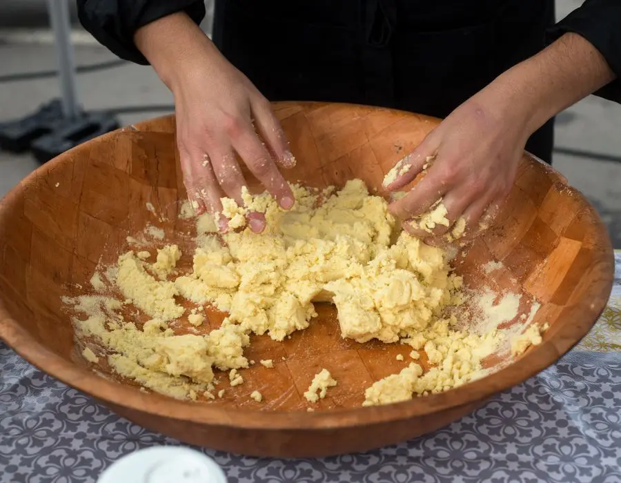 msemen dough preparation
