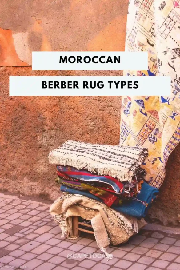 types of moroccan rugs berber carpets