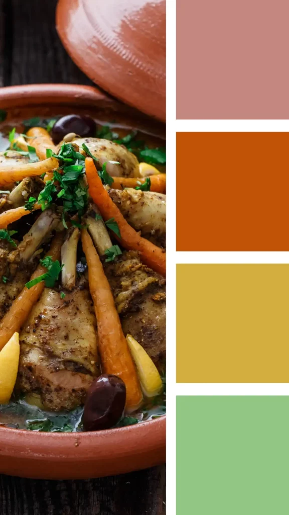 moroccan colors tagine inspired